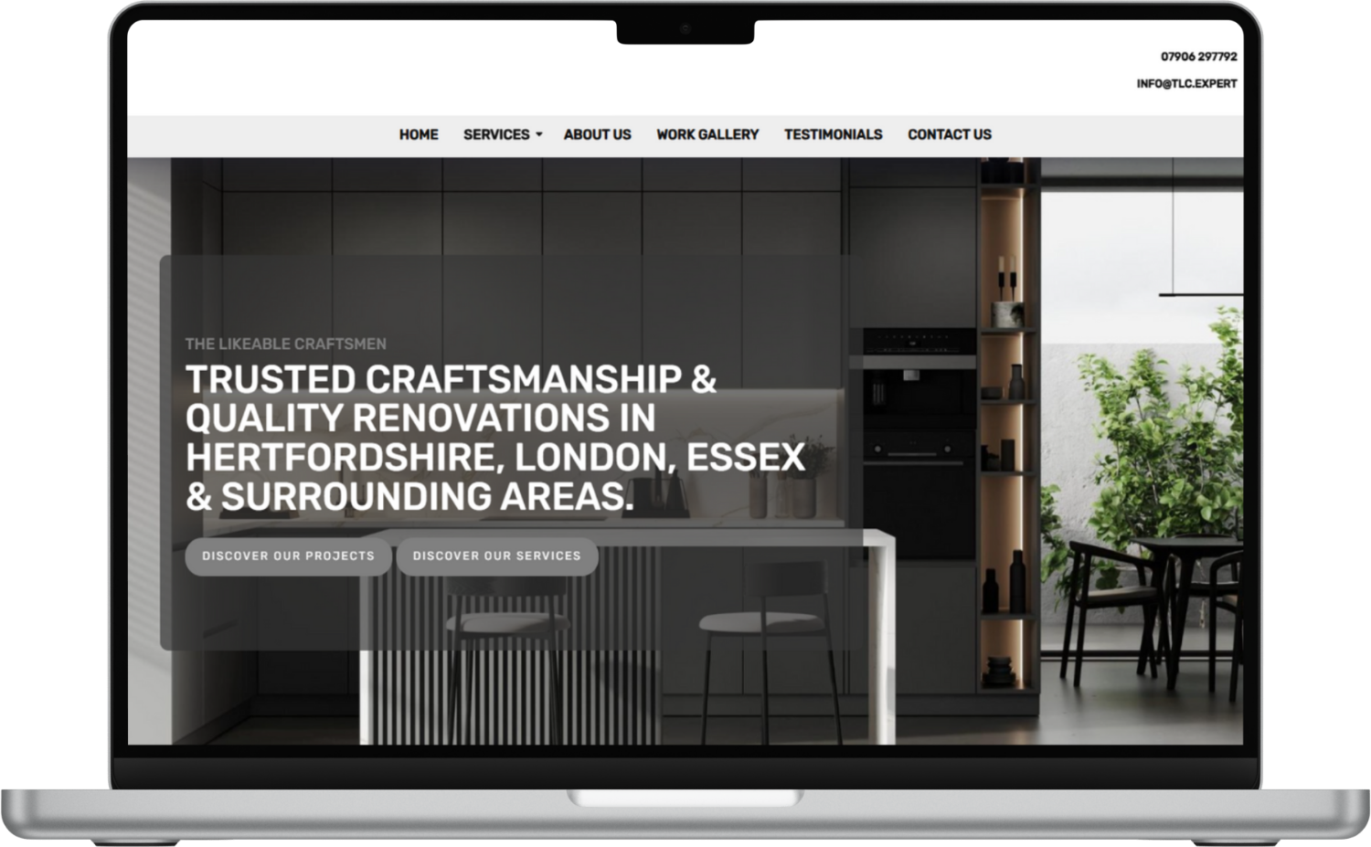 The Likeable Craftsmen site screenshot